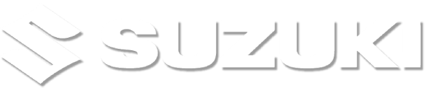Suzuki marine logo in white